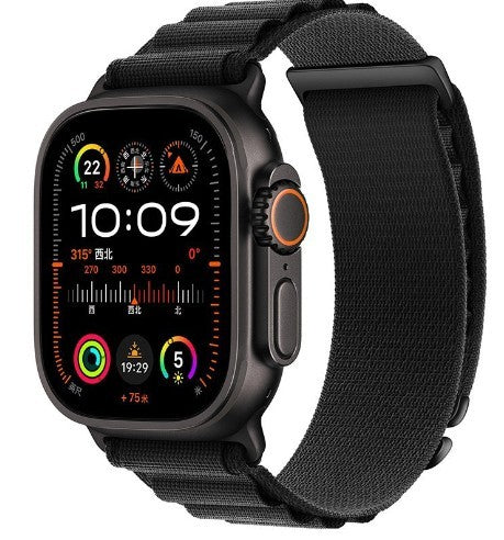tali jam smartwatch warna hitam elegan